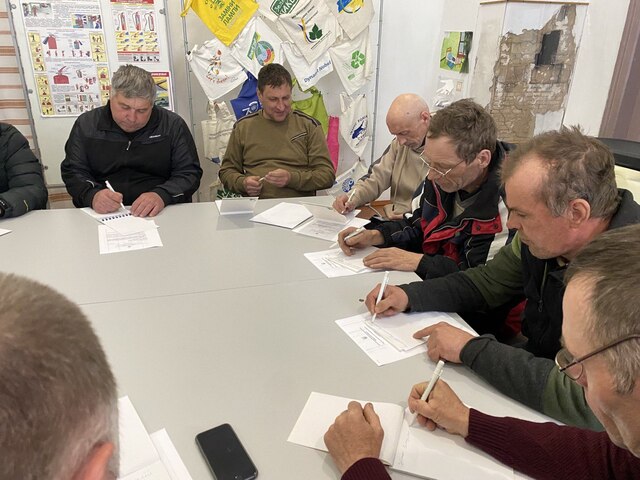 Теоретичне навчання членів добровільної поженої охорони 14 квітня 2023 року